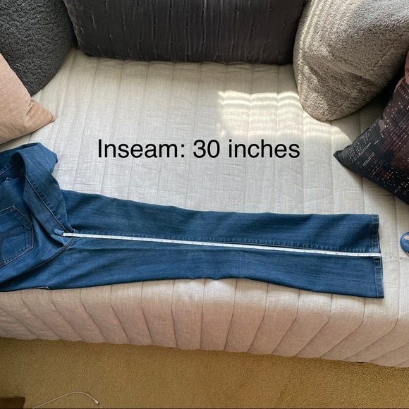 Calvin Klein Stretch Flare Mid Rise Jeans Size: 27/4 - Picture 14 of 16